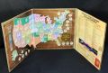Альбом - карта для 25 центов "Национальные парки США"